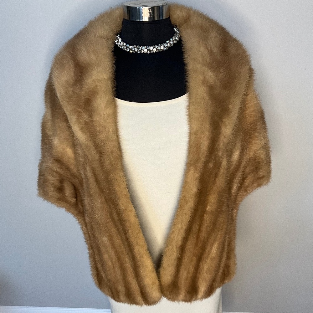 * Vintage Mink Stole/Wrap